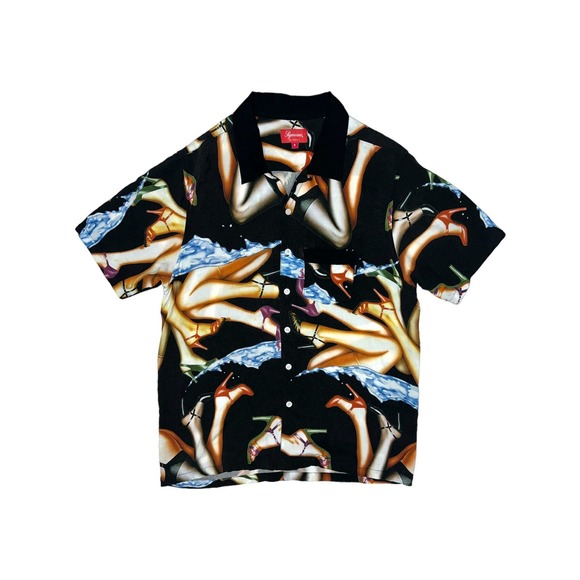 Supreme heels rayon shirt レーヨン シャツ L 登坂 Supreme heels rayon shirt レーヨン シャツ L 登坂